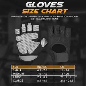 Ventilated <b>Weight</b> Lifting <b>Gloves</b>, Thick Padded Workout Gym <b>Gloves</b> with Full Palm Protection & Grip & Shock Absorption for Women - Product Image 6