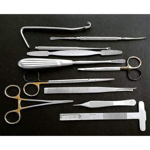 Juego de Instrumentos de Cirugía Plástica Profesional de Acero Inoxidable Premium con Tijeras de Carburo de Tungsteno - Product Image 1