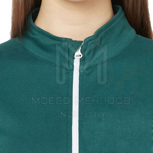 Conjunto de Pantalones Deportivos de Talla Grande para Mujer, Moda Invierno 2026, 100% Algodón, Logotipo Personalizado OEM, Color Sólido, Top Corto Lavado - Product Image 4