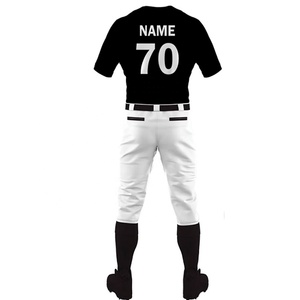 Uniforme de tela de rendimiento, ropa deportiva de equipo de alta calidad, conjunto de uniforme de béisbol para hombres, uniforme de béisbol, Jersey para deportes al aire libre - Product Image 4