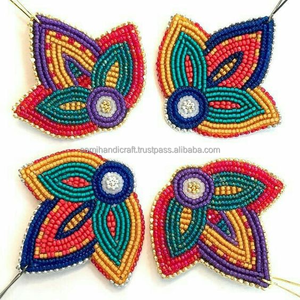 ศิลปะการปักลูกปัด สร้างขึ้นด้วยความรัก การทอลูกปัด การออกแบบต่างหูประหลาด งานลูกปัดที่หรูหรา เทคนิคการปักลูกปัด - Product Image 2