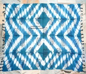 Écharpes en viscose imprimées tie-dye multicolores, longues, tendance été plage, vente en gros Inde - Product Image 4