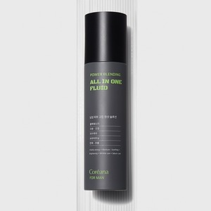 Korea K-Beauty Men's Moisturizer & Treatment 150ml Emulsion with Niacinamide Adenosine Caffeine-Power <b>Blending</b> All in One Fluid - Product Image 2