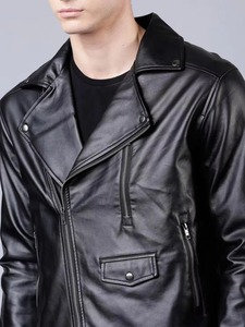 Custom Embroidered Fashion Varsity <b>Leather</b> <b>Jacket</b> Men Letterman Style OEM ODM Factory Sample Service Available - Product Image 3