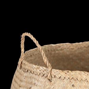 Cesta de Almacenamiento Hecha a Mano de Seagrass Natural y Negra, Venta al por Mayor, Ecológica, Hecha en Vietnam - Product Image 6