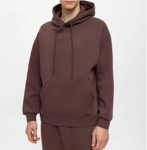 เสื้อฮู้ดดี้ผู้ชายทรงสลิมฟิตคุณภาพสูง หนัก 500 กรัม แบบสั่งทำพิเศษ - Product Image 4