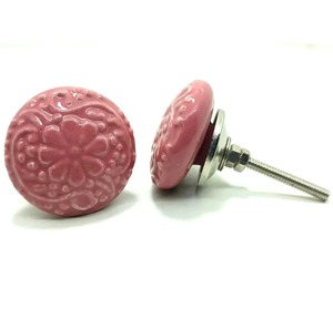ceramic door <b>knob</b> ceramic cabinet <b>knob</b> Colorful ceramic cupboard <b>knobs</b> for home decor - Product Image 1
