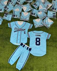 Uniforme de Béisbol Deportivo para Hombre de la Mejor Calidad, Top Diez Productos, Logotipo Personalizado, Uniforme de Béisbol Transpirable para Jóvenes - Product Image 3