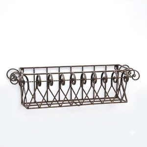 <b>Vintage</b> Square Wrought Iron 3-Tier 3-Pot Bicycle <b>Plant</b> <b>Stand</b> Flower Pot Holder Indoor Outdoor Decorative Garden Planter Rack - Product Image 1