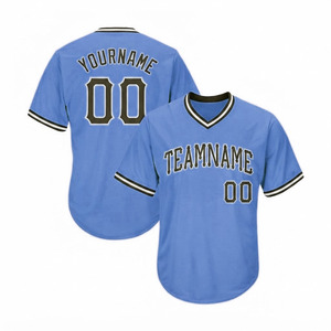 Jersey de Béisbol 100% Poliéster, Antibacterial, Transpirable, Duradero, Personalizado, de la Mejor Calidad, Más Vendido y Demandado por los Clientes - Product Image 2