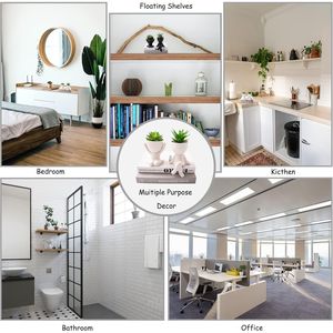 2 Pezzi di Piante Succulente Artificiali Uniche con Vasi a Forma Umana, Graziose Decorazioni per Ufficio per Donne e Uomini - Product Image 4