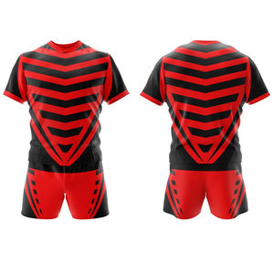 Uniforme de Rugby Personalizado de Secado Rápido y Transpirable, Ropa Deportiva Sublimada para Equipos, OEM ODM - Product Image 1