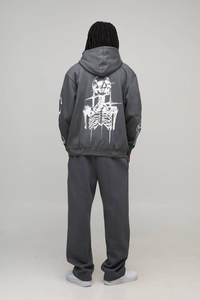 Hot New Winter Heavyweight Oversize Pullover <b>Hoodie</b> for <b>Men</b> High Quality Customized Logo 100% Cotton Plain Dyed - Product Image 5