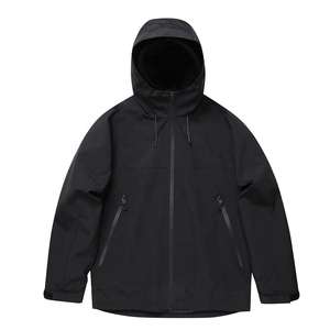 Veste coupe-vent imperméable à capuche NESTA SPORTS, couleur unie, unisexe, logo personnalisé, veste softshell pour la randonnée en plein air - Product Image 5