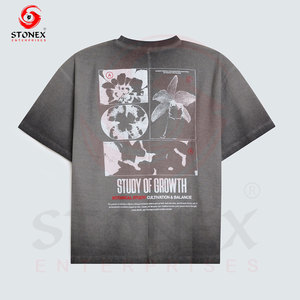 Camiseta Personalizada de Manga Corta para Hombre, 100% Algodón, Diseño Gráfico, Estilo Urbano, Fabricante OEM ODM - Product Image 3