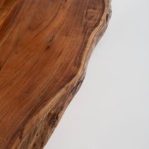 Juego de Comedor Vandana Aureo Lyra de Madera de Acacia con Diseño Contemporáneo Hecho a Mano - Product Image 3