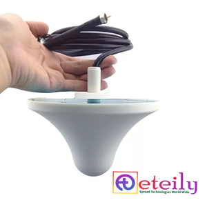 Antenne de plafond Eteily 4G 4dBi de qualité supérieure, câble RG58 (3 m) + connecteur N femelle, matériau ABS, modèle ET-LT4C-2L3-NFS pour - Product Image 2