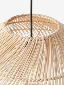 NhatMinh Handmade Woven Rattan Cone-Shaped Powder-Coated Lightweight Eco-Friendly Modern Luxury Chandelier-Style Ceiling Pendant - Product Image 5