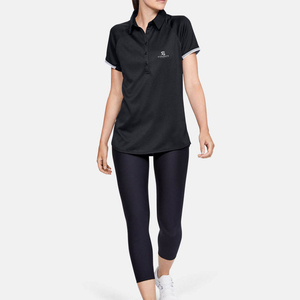 Breathable Polo <b>Shirt</b> <b>Women's</b> Cotton Solid Pattern Short Sleeve Knitted Casual Top <b>Button</b> <b>Up</b> Summer Wear 2026 <b>Women</b> Casual Polo - Product Image 2