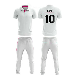 High Quality <b>Cricket</b> Uniform Set <b>White</b> <b>Cricket</b> Uniform With Brand Logo and Team Name Premium Breathable Jersey <b>Cricket</b> Team - Product Image 3