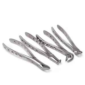 Ensemble de 4 forceps d'extraction dentaire à préhension profonde, anti-traumatiques, avec revêtement diamanté - Product Image 3