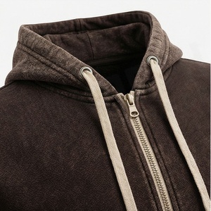 Custom <b>Tech</b> Fleece Cotton Acid <b>Wash</b> Men Plus Size Winter Hooded Solid Tracksuits With Customized Color And Breathability - Product Image 4