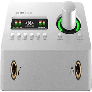 Interface audio USB Universal Audio Solo (GN) avec livraison rapide, 2 préamplis micro en unison, 1 entrée Hi-Z, 25 plug-ins UAD, 24 bits - Product Image 2