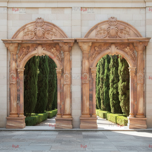 Arche en marbre architectural naturel, design islamique moderne, sculptée à la main - Product Image 2