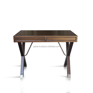 Modern Solid Wood Midcentury Adjustable Height Console <b>Table</b> 100cm for Home Hotel Living Room Hallway Home Office Furniture - Product Image 2