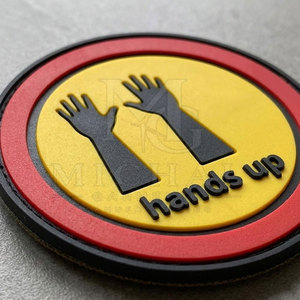 Wholesale <b>Rubber</b> Patches With Soft PVC Construction Detailed Branding Design And Clean Molded <b>Edge</b> Finish - Product Image 2