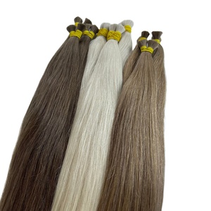 Offre Spéciale russie cheveux vierges raides, faisceaux en vrac de cheveux humains blonds russes bruts, extension de cheveux humains remy vietnam en vrac - Product Image 4