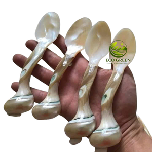 Luxury Handmade <b>Shell</b> Spoon Mother of Pearl Tea Coffee Dessert Spoon for Restaurant Cafe Hotel Home Decorative Tableware - Product Image 4