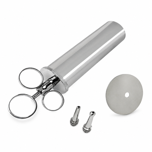Veterinary Ear Wax Removal Syringe With <b>Thread</b> <b>Lock</b> & Three Rings Stainless Steel Ear Syringe Available In All Sizes & Qualities - Product Image 6