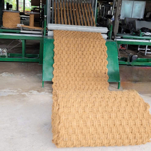 Toile de paillage en fibre de coco pour aménagement paysager, contrôle de l'érosion du sol, couverture de paillis écologique, feuille de coco naturelle OEM - Product Image 1