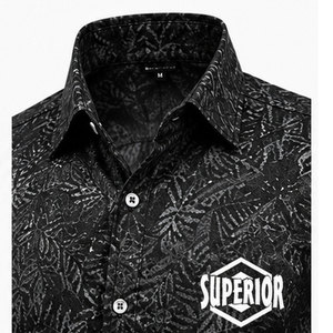 Chemise décontractée de luxe pour homme, élégante, avec impression numérique premium et design moderne à boutons pour un look tendance - Product Image 3