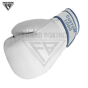 Nuevos Guantes de Boxeo de Piel Sintética PU de Moda, Personalizados, con Contraste de Color, de Buena Calidad, Hechos a Mano, Servicio OEM ODM - Product Image 2