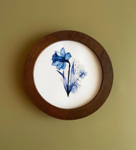 <b>Vintage</b> Round Shape Wooden Photo <b>Frame</b> for and Table Display Classic Handmade Home and Office Decoration - Product Image 6