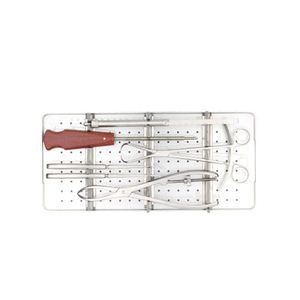 Ensemble d'instruments de chirurgie osseuse pour implants dentaires DI-DIS081, conception personnalisée de pointe, pour l'extraction de vis cassées, vente en gros - Product Image 3