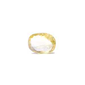 Loose 5.05 Carat Oval Cut Yellow Sapphire Gemstone for Fine Jewelry - Product Image 1