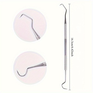 Dental <b>Sickle</b> Scaler Instrument for Efficient Tartar and Plaque Removal in Professional Oral Hygiene and Dental Surgery - Product Image 3