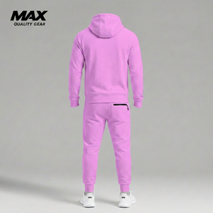 Trajes Deportivos Personalizados Baratos para Hombre, Chándal de Dos Piezas 100% Algodón para Hombre, Traje Deportivo Informal de Verano - Product Image 2