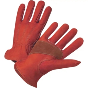 Premium Grade Cowhide Grain Leather CE Certified General Purpose Smooth Safety <b>Gloves</b> Comfortable Abrasion Resistant Heavy - Product Image 3