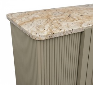 Credenza moderne en chêne massif à 4 portes en MDF Begie - Product Image 6