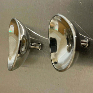 Protège-œil en acier inoxydable de qualité hospitalière pour la récupération post-chirurgie oculaire, les soins aux patients, les traitements ophtalmiques et la santé clinique - Product Image 1