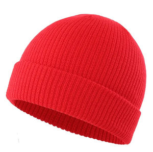 Premium Plain Winter Beanie <b>Hat</b> with Custom Embroidery OEM ODM Bulk Wholesale Manufacturer Pakistan - Product Image 6