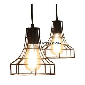 Lampe suspendue décorative pour la maison, très vendue, en cuivre métallique, avec texture fantaisie, idéale pour les mariages - Product Image 4