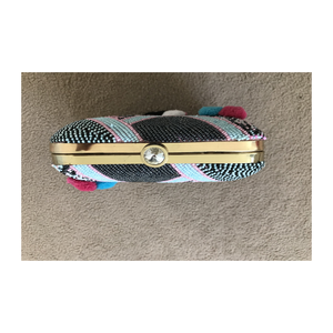 Premium Quality Handmade Women Elegant Luxury Evening Purse Embroidered <b>Clutch</b> For <b>Weddings</b> - Product Image 2