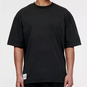 เสื้อยืดผู้ชายคุณภาพสูง ผ้าฝ้ายออร์แกนิค 100% สกรีนโลโก้แบรนด์ตามสั่ง พิมพ์ลายดิจิทัล เสื้อเปล่ารักษ์โลก ทรงโอเวอร์ไซส์ ใส่ได้ทั้งชายและหญิง - Product Image 1