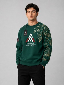 เสื้อสเวตเชิ้ตคอกลมสำหรับผู้ชาย ผลิตจากผ้าคุณภาพสูง ให้ความอบอุ่น ยืดหยุ่น และประสิทธิภาพที่เชื่อถือได้สำหรับการใช้งานในชีวิตประจำวัน - Product Image 1