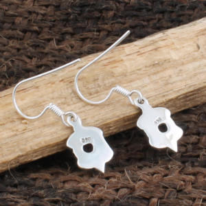 Boho Natural Pink Tourmaline Earring S925 Silver <b>Handmade</b> <b>Jewelry</b> Vintage Style Studs October Birthstone Gift Unique Earrings - Product Image 6